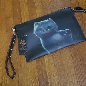 Cheshire Cat Wristlet - Alice in Wonderland